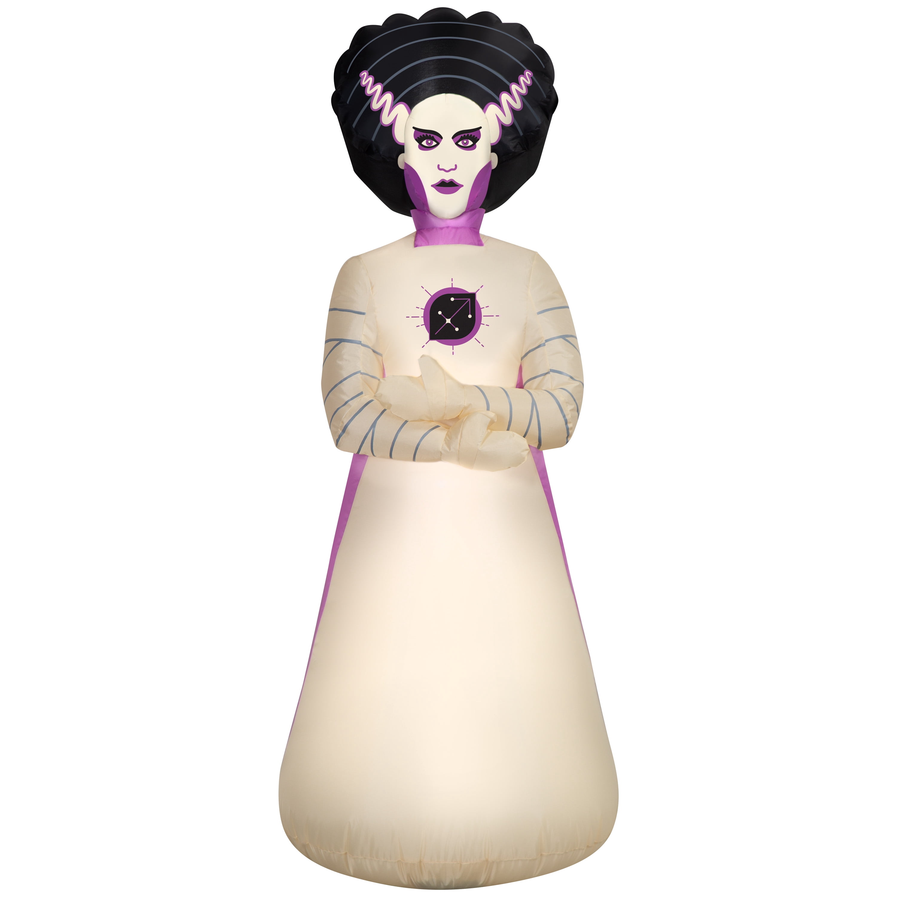 Airblown Halloween Light Bride of Frankenstein Universal Monsters Dark Zodiac Universal 5 ft