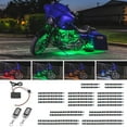 thumbnail image 1 of LEDGlow 26pc Advanced Million Color LED Flexible Motorcycle Lighting Kit, 1 of 5