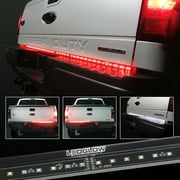 LEDGlow 60 Red Tailgate LED Light Bar with White Reverse Lights for Full Size Trucks