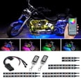 thumbnail image 1 of LEDGlow 8pc Advanced Million Color SMD LED Motorcycle Light Kit with Smartphone Control, 1 of 8