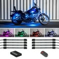 thumbnail image 1 of LEDGlow 8pc Flexible LED Million Color Motorcycle Lighting Kit, 1 of 5