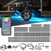 LEDGlow Bluetooth Advanced Million Color Can Am Spyder Lights with Smartphone Control