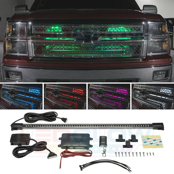 LEDGlow Million Color SMD LED Grille Lighting Kit