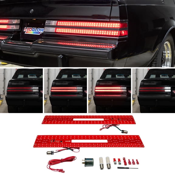 LEDGlow RestoLights | 2nd Generation 1983-1987 Buick Regal Grand National LED Tail Lights