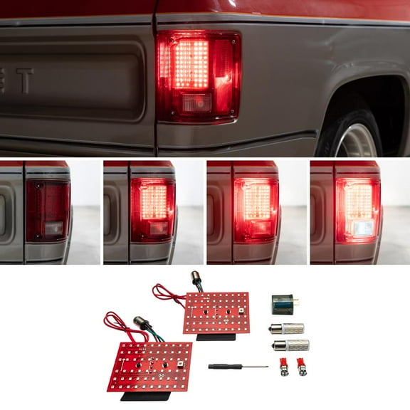 LEDGlow RestoLights LED Sequential Tail Lights Kit for 1973-1987 Chevrolet C10