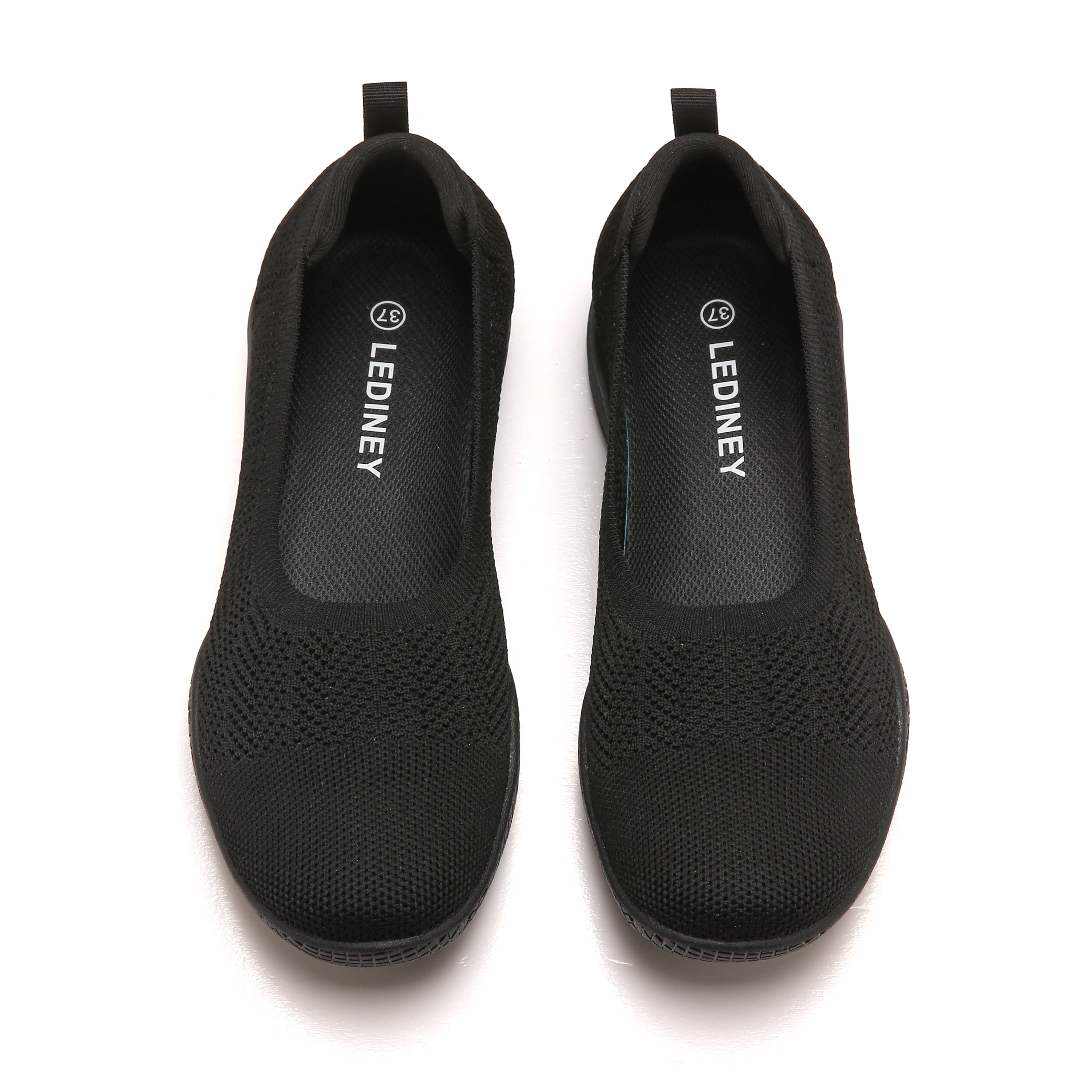 LEDINEY Women's Flats Slip On Shoes Comfortable Walking Shoes