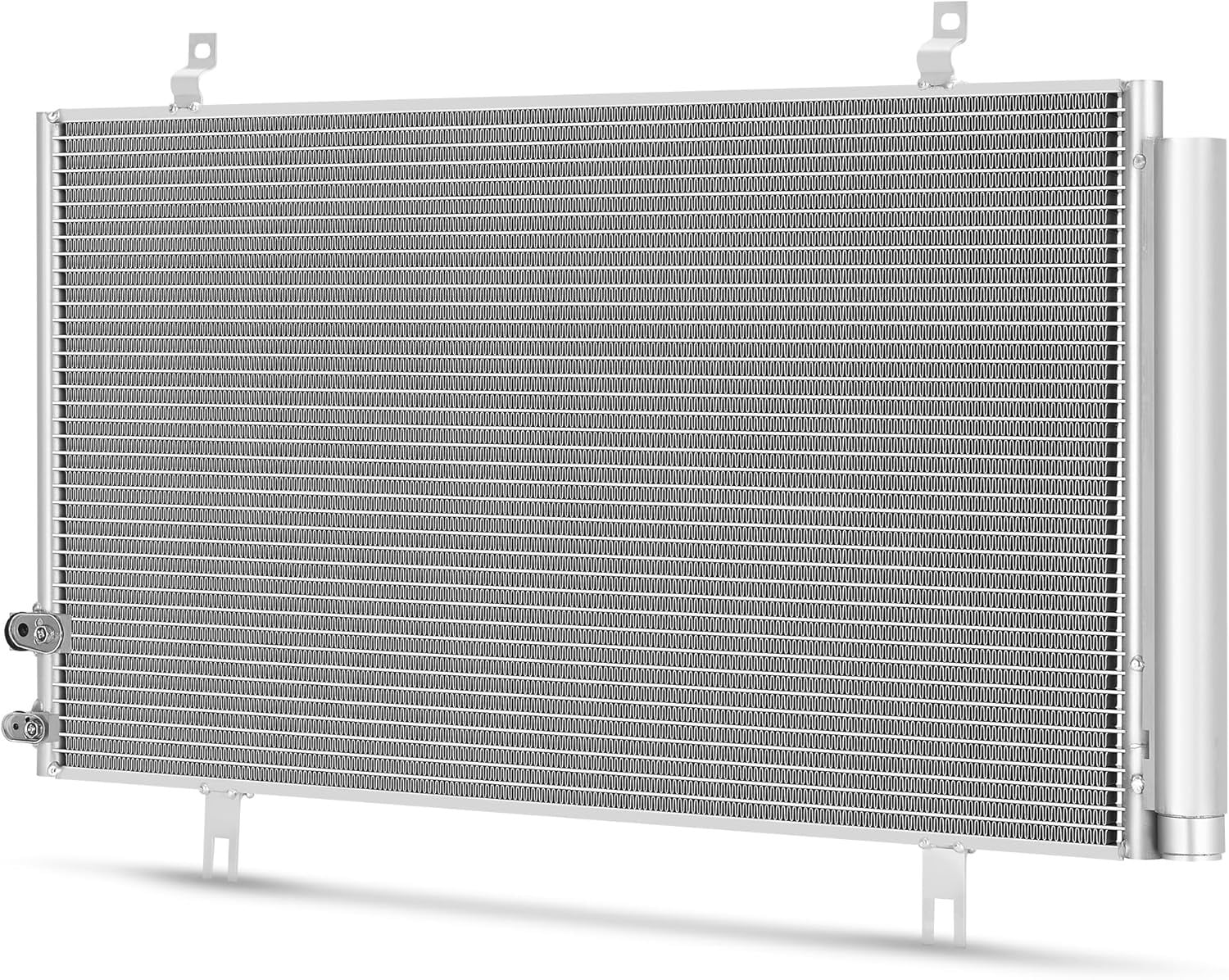 LEDKINGDOMUS 8846006230 Premium AC Condenser for 2013-2018 Lexus ES350/Avalon 3.5L 2011-2017 Camry 2.5L/3.5L Multi-Louvered Fins Braze-Bonded Aluminum Core