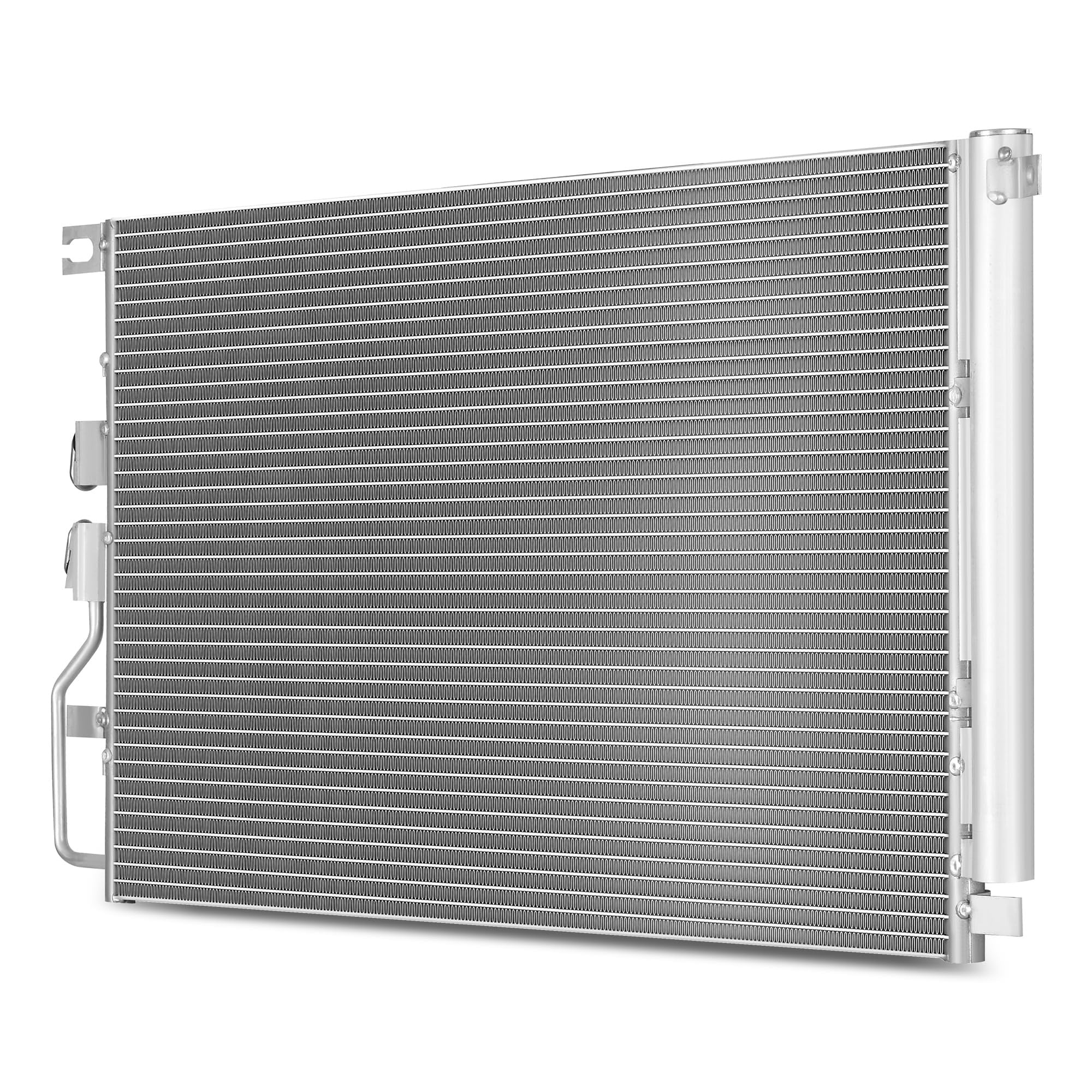 LEDKINGDOMUS A/C Condenser Replacement OEM 11835324 20839794 For 2008-2015 Chevy Equinox 2010-2015 GMC Terrain 2008-2015 Cadillac CTS 2.4L-3.6L V6/L4 High-Density Fins Leakproof Corrosion-Resistant