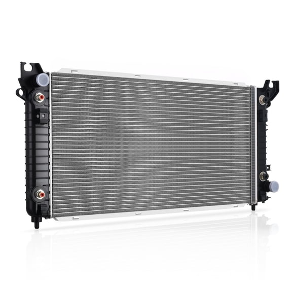 LEDKINGDOMUS CU13398 Radiator for 2014-2016 Chevrolet Silverado 1500 2015-2016 Tahoe Suburban 2014-2016 GMC Sierra 1500 2015-2016 Yukon XL 2015-2016 Cadillac Escalade ESV 5.3L 6.2L V8
