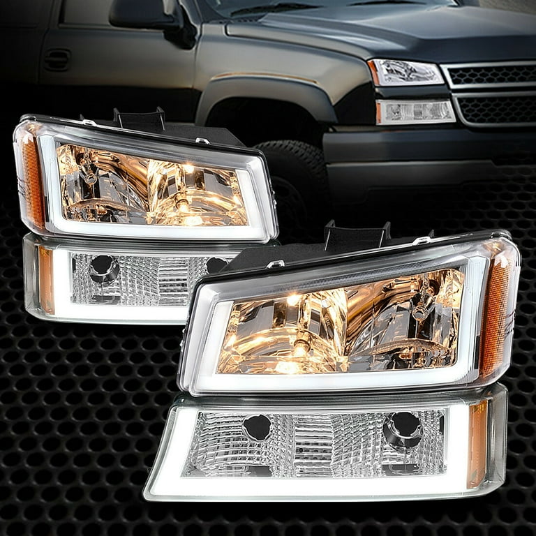 2004 Chevy Silverado Headlights