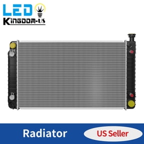 LEDKINGDOMUS Direct-Fit Radiator for 1988-2001 Chevy/GMC C1500-C3500 Trucks & Suburban V6/V8 4.3L-5.7L w/TOC, Aluminum Core Leak-Proof Design, OE Match 8010622 3058768