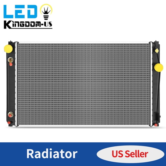 LEDKINGDOMUS Direct Fit Radiator For 2006-2016 Toyota RAV4 2.4L/2.5L V6/3.5L Engines | OEM 16400-28570 CU2891 Compatible