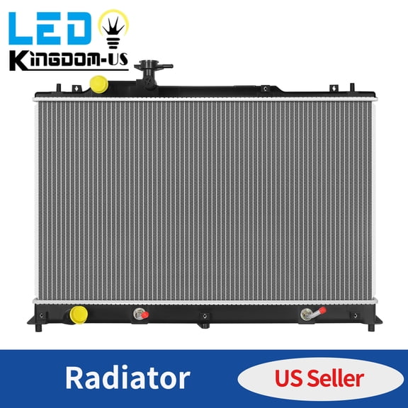 LEDKINGDOMUS Direct-Fit Radiator for 2007-2012 Mazda CX-7 2.3L 2.5L L4 Turbo, Aluminum Core Leak-Tested Design, OE Equivalent L33L15200 MA3010232