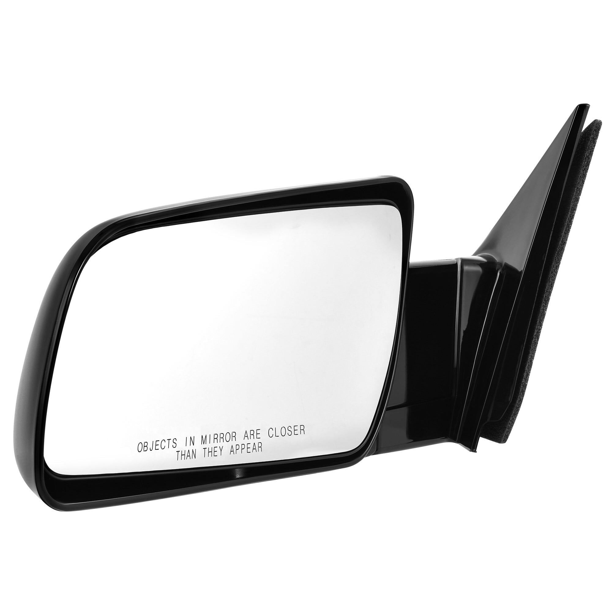 LEDKINGDOMUS Driver Side Replacement Mirror for GMC 1988-1999 C/K 1500/2500/3500 1992-1999 Suburban 1500/2500 1995-2000 Tahoe, Power Adjust Manual Fold Left Tow Mirror 13" Plane Glass