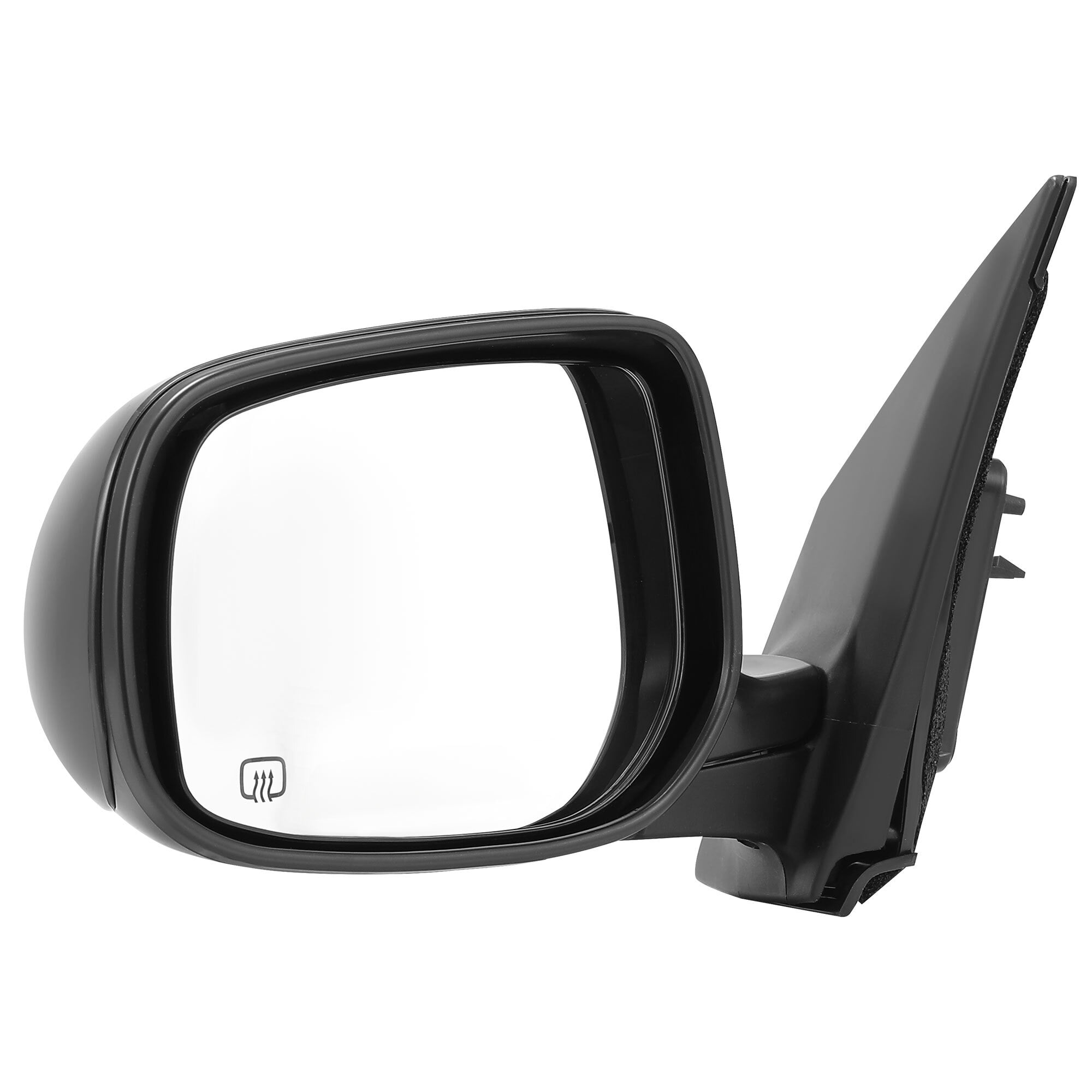 LEDKINGDOMUS Left Driver Side Power Adjusting Heated Manual Folding Black Mirror Compatible With 2009 2010 2011 2012 2013 Toyota Corolla Door Mirror Replacement