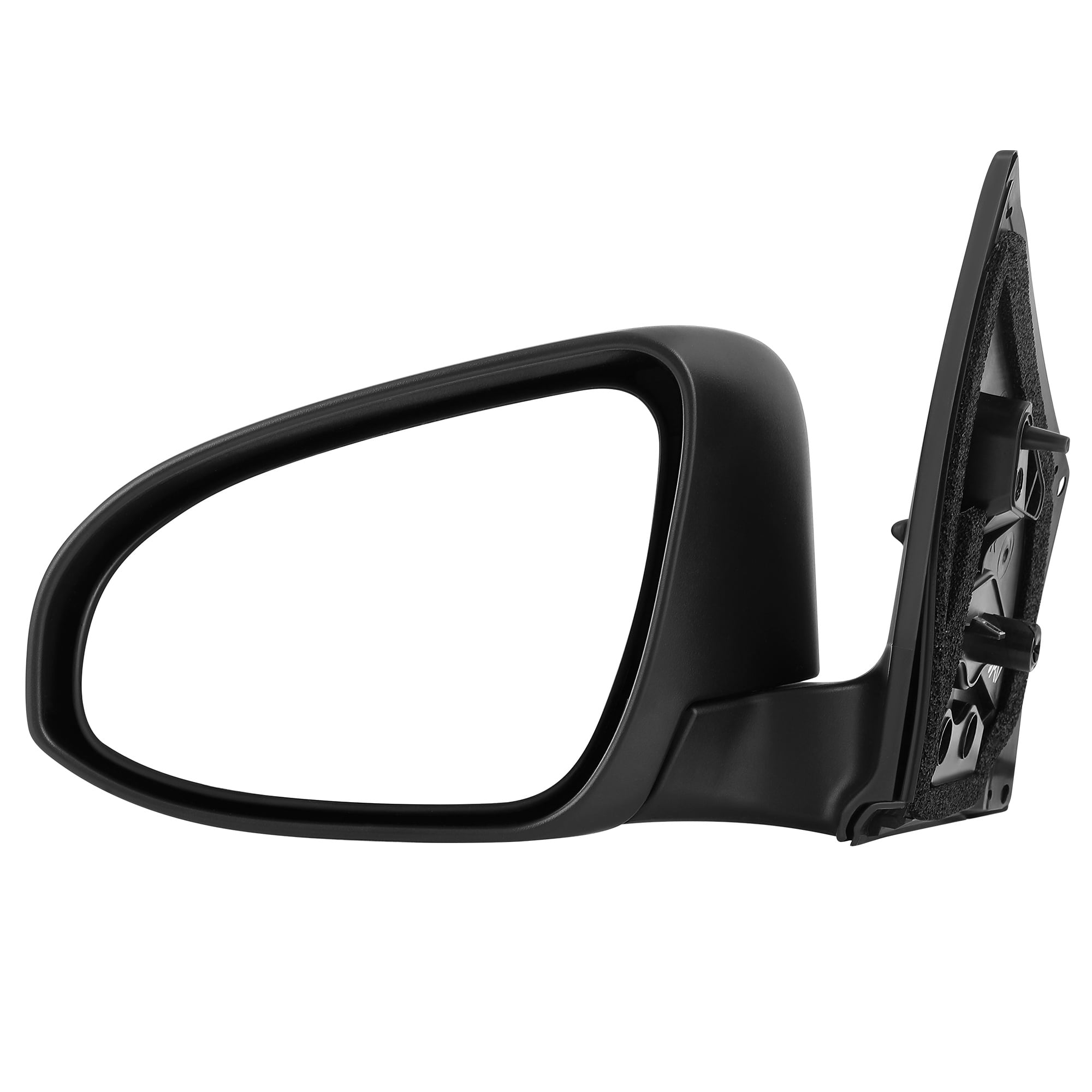 LEDKINGDOMUS Left Driver Side Power Adjusting Manual Folding Black Mirror Compatible With 2014 2015 2016 2017 2018 2019 Toyota Corolla Door Mirror Replacement