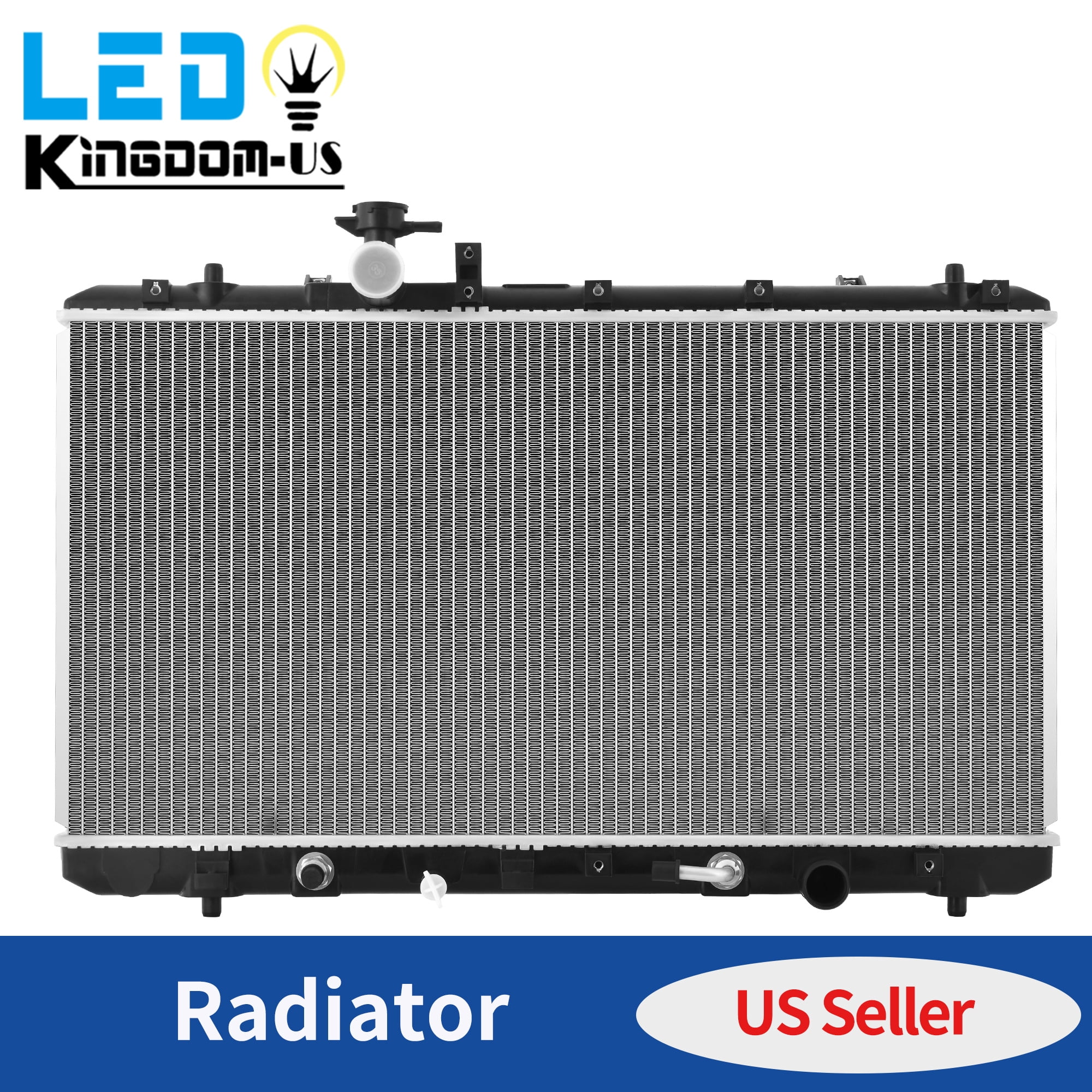 LEDKINGDOMUS Premium Aluminum Radiator for 2007 2008 2009 Suzuki SX4 L4 2.0L All Trims, Direct Fit Replacement Replaces 1770054L10 1770080J10 SZ3010138