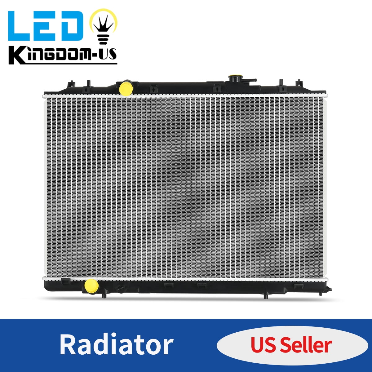 LEDKINGDOMUS Radiator for 2014-2020 Acura MDX/2016-2021 Pilot/2017-2022 Ridgeline/2019-2021 Passport V6 3.5L, OEM# 190105J6A01 (CU13402, No Cap Included)