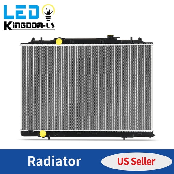 LEDKINGDOMUS Radiator for 2014-2020 Acura MDX/2016-2021 Pilot/2017-2022 Ridgeline/2019-2021 Passport V6 3.5L, OEM# 190105J6A01 (CU13402, No Cap Included)
