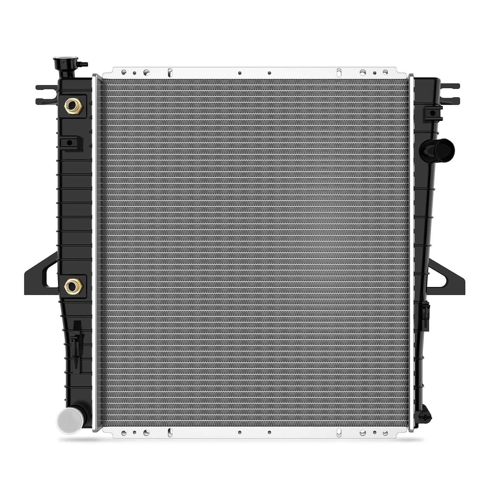 LEDKINGDOMUS Radiator Complete Radiator Compatible with 1998 - 2006 2007 2008 2009 2010 2011 Ford Ranger 3.0L 4.0L DWRD1014 CU2173