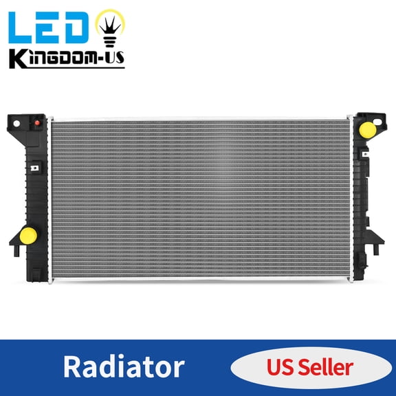 LEDKINGDOMUS Radiator for Ford Expedition 2011-2014/F-150 2015-2017/Lincoln Navigator 2015-2017 3.5L/5.0L V6 V8, OEM BL3Z8005A/CL3Z8005B Compatible (No Cap Included)