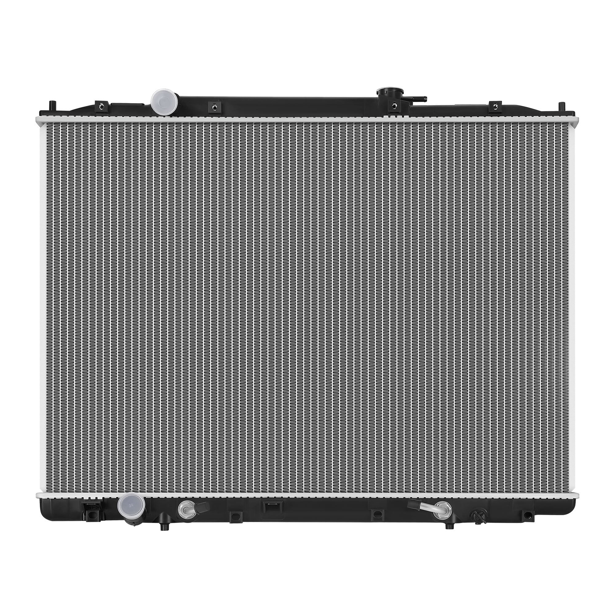 LEDKINGDOMUS Radiator for 2005-2007 Honda Accord 2.4L & 2006-2008 Honda Ridgeline 3.5L V6 Direct Fit Replacement Aluminum with Cap