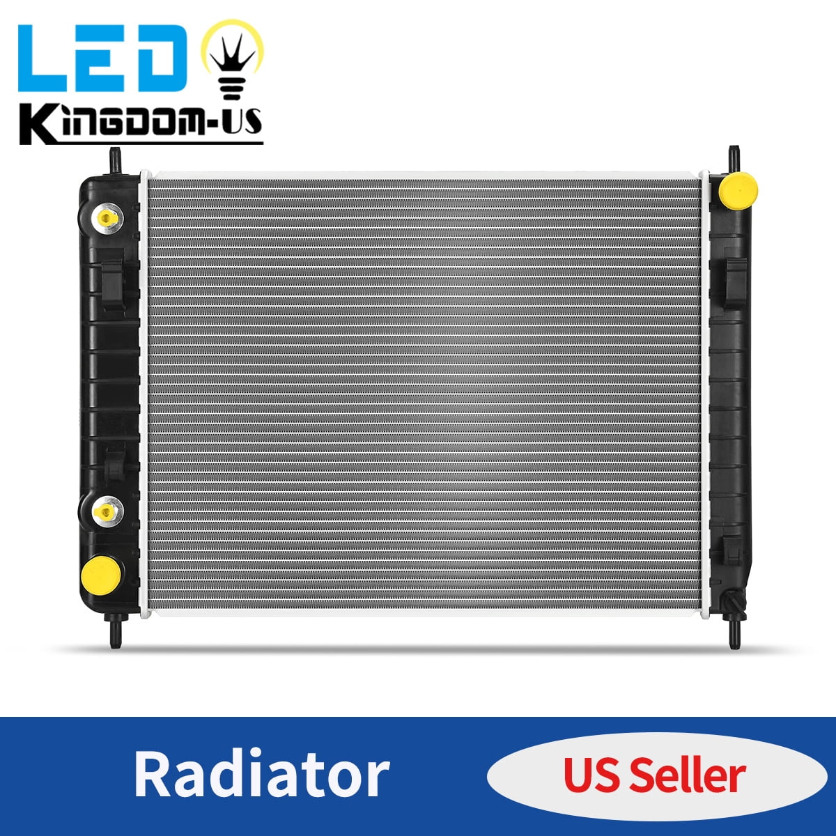 LEDKINGDOMUS Radiator for 2006-2011 Chevrolet HHR 2.0L/2.2L/2.4L L4 Engine, 30.7"x15.27" Core Size, OEM Replacement (Radiator Cap Not Included)
