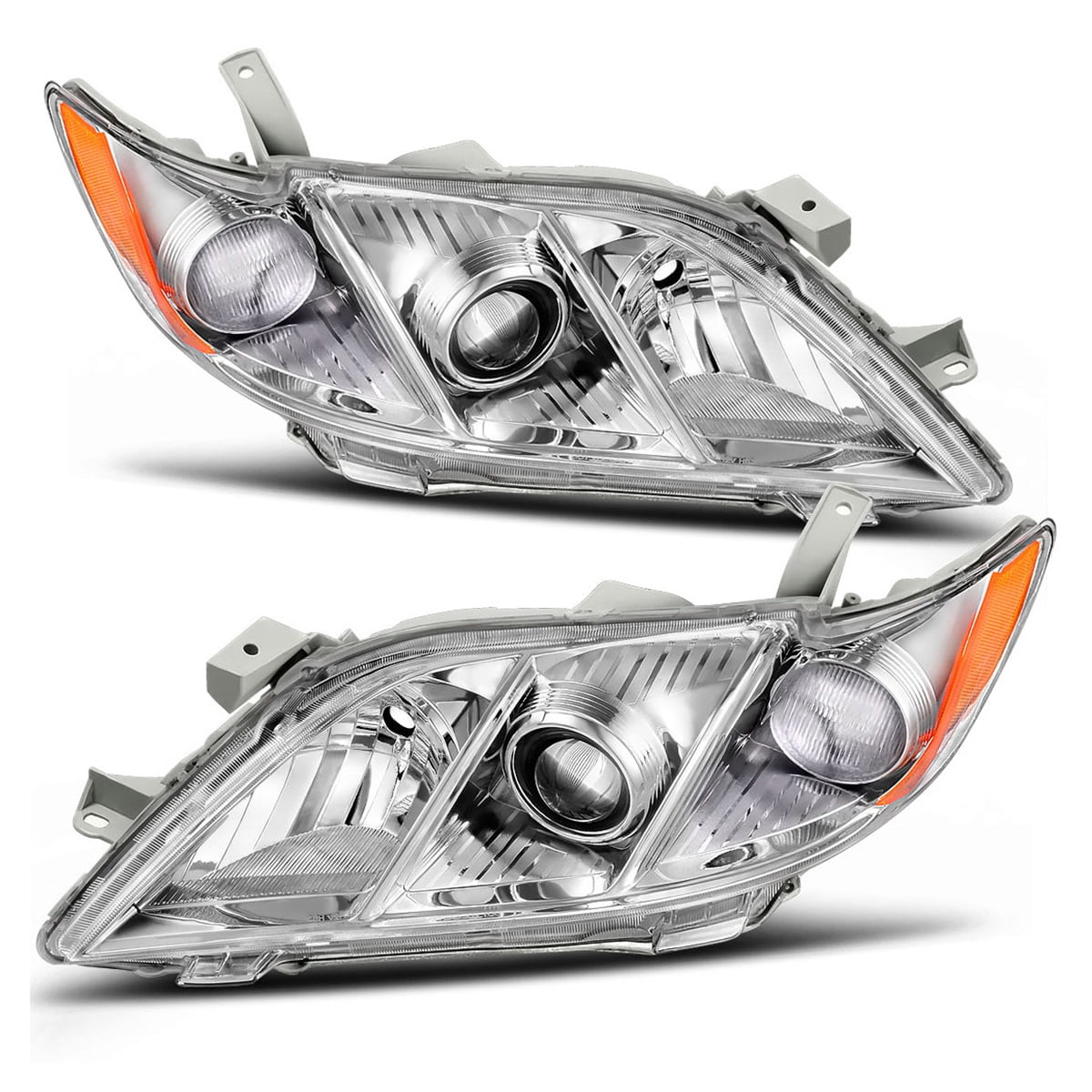 RVNI Replacement Projector Headlights Assembly for 2007-2009 Toyota Camry Headlamps