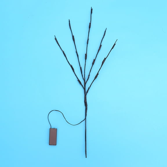 LEDMOMO Chic Black LED Branches Lamp Lightweight Portable for Room Decor 2Pcs