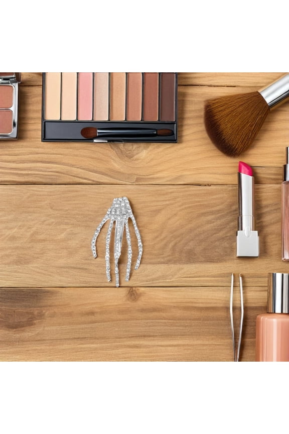 2Pcs Spooky Hair Accessories Featuring Skull Claw For Women