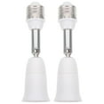 thumbnail image 1 of LEDMOMO-2pcs Light Bulb Socket Extender Bendable Light Socket Adapter Light Bulb Adapter(E27-E27), 1 of 6