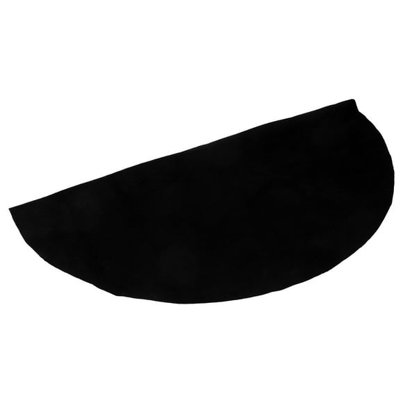 LEDMOMO Car Stabilizing Mat Black PE Non Slip Round Floor Protector 1Pcs