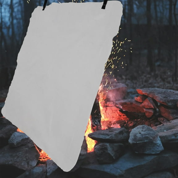 LEDMOMO Fire Proof Blankets Fire Blanket Glass Fiber Emergency Survival for Outdoor Use 1Pack