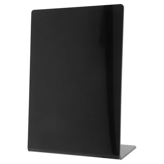 LEDMOMO Rectangular Chalkboard Message Board Acrylic Black 1Pcs Office Use