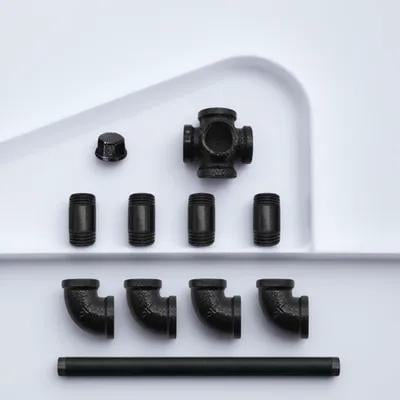 LEDMOMO Compact Vertical Roll Paper Holder Iron Tissue Stand for Kitchen Countertop Display