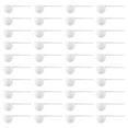 thumbnail image 1 of LEDMOMO Cooking Tool Measuring Spoon, White Plastic, for Loading, 100Pcs, Easy to Use, 1 of 8