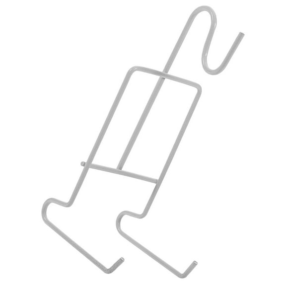 LEDMOMO White Tea Cup Saucer Display Stand Iron Coffee Mug Shelf for Hanging and Organizing