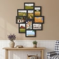thumbnail image 1 of LEDREM 10-Piece 4x6 Collage Picture Frame Set for Wall, Gallery Photo Display with Glass Front, Easy Assembly Home Decor, Black, 1 of 6