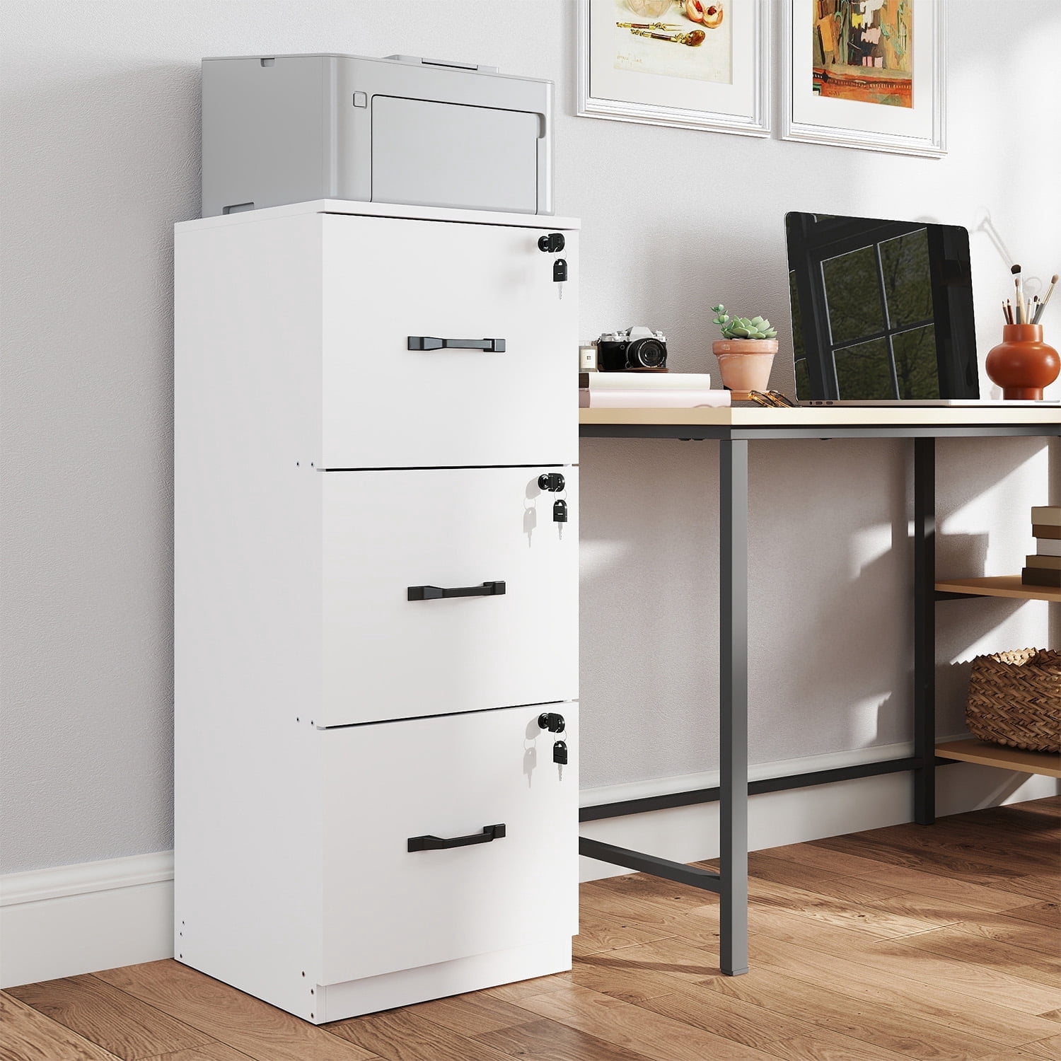Stunning 3 Drawer Locking File Cabinet Images