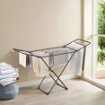 LEDREM Clothes Drying Rack, Steel, PP Plastic Laundry Drying Rack ...