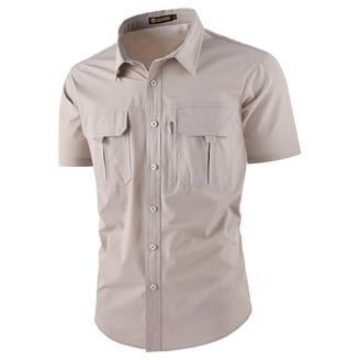 Nautica Men's Dress Shirt - Performance Super Shirt - Slim Fit (Black, L  16-16.5 34/35) - Walmart.com