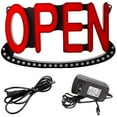 thumbnail image 1 of LEDUPDATES Bright LED Neon Light OPEN Sign 19" Animated + on/off switch UL Power, 1 of 7