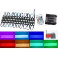 thumbnail image 1 of LEDUPDATES Color Change Storefront RGB LED Light with Track and UL Listed power supply (50ft), 1 of 8