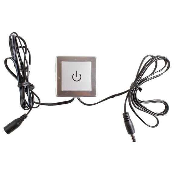 LEDUPDATES LED Light Switch, Touch  Dimmer, on/off Switch, Touch control Dim switch For LED Light Strip Module showcase light add on to Power Supply