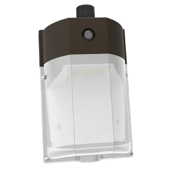 LEDone LED Mini WALL PACK Multi W (8/15/25) and Multi CCT (30/40/50) Black