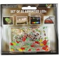 thumbnail image 1 of Velleman K/LED1 80 Assorted L.E.D.s (Light Emitting Diodes), 1 of 1