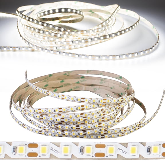 S SHAPE Zig zag 12v LED Strip Light 600smd series 16 FT 6000K No power supply