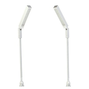 LEDupdates Jewelry Showcase LED Pole Stem Light Model FY-60 Silver 6000K