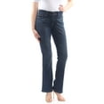 thumbnail image 1 of LEE $39 Womens New 1439 Blue Zippered Pocketed Straight leg Casual Jeans 6 B+B, 1 of 2