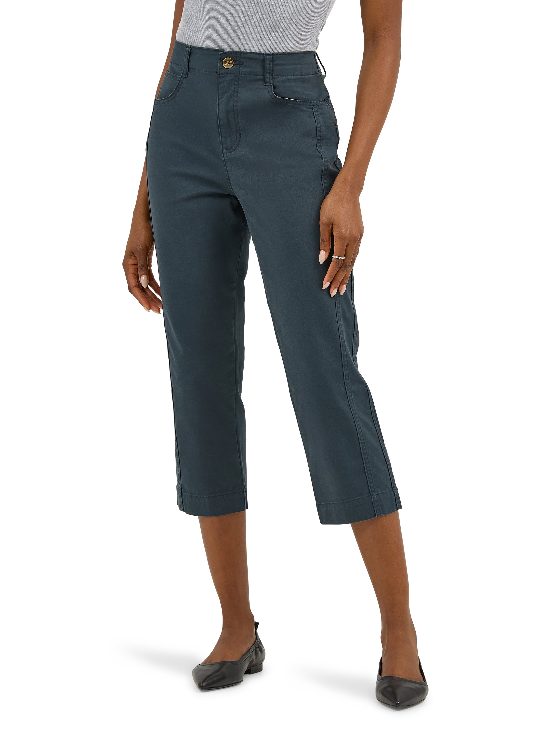 Lee Womens Capri Pant, Sizes 4-20 - Walmart.com